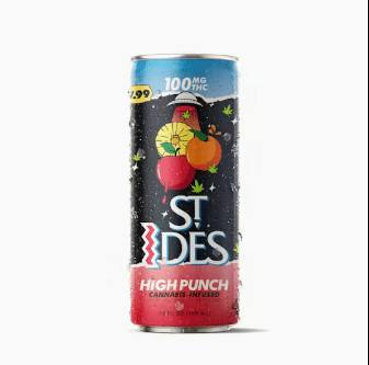 ST. IDES - 100MG Beverage Fruit Punch - Fruit Punch