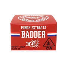 Punch Edibles & Extracts - 1G Badder Blue Nerdz - Blue Nerdz