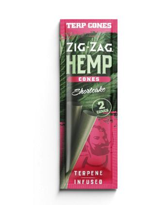 Zig Zag - Hemp Wraps 2pk - Shortcake