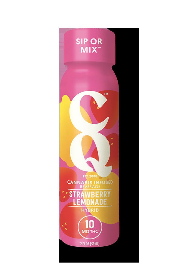 CQ - 2oz Live Resin Syrup - 200mg - Strawberry Lemonade - Hybrid