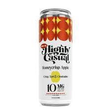 Highly Casual - Seltzer - 10mg - Honeycrisp Apple