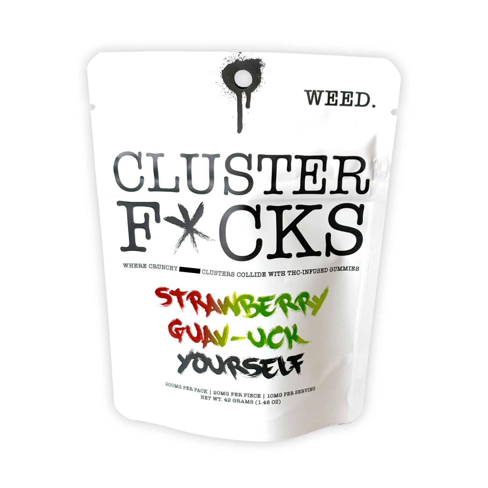 Cluster F*cks - Gummies - 200mg - Strawberry Guava