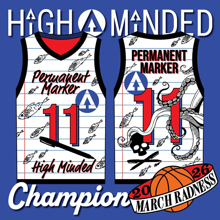 High Minded Jersey Sticker
