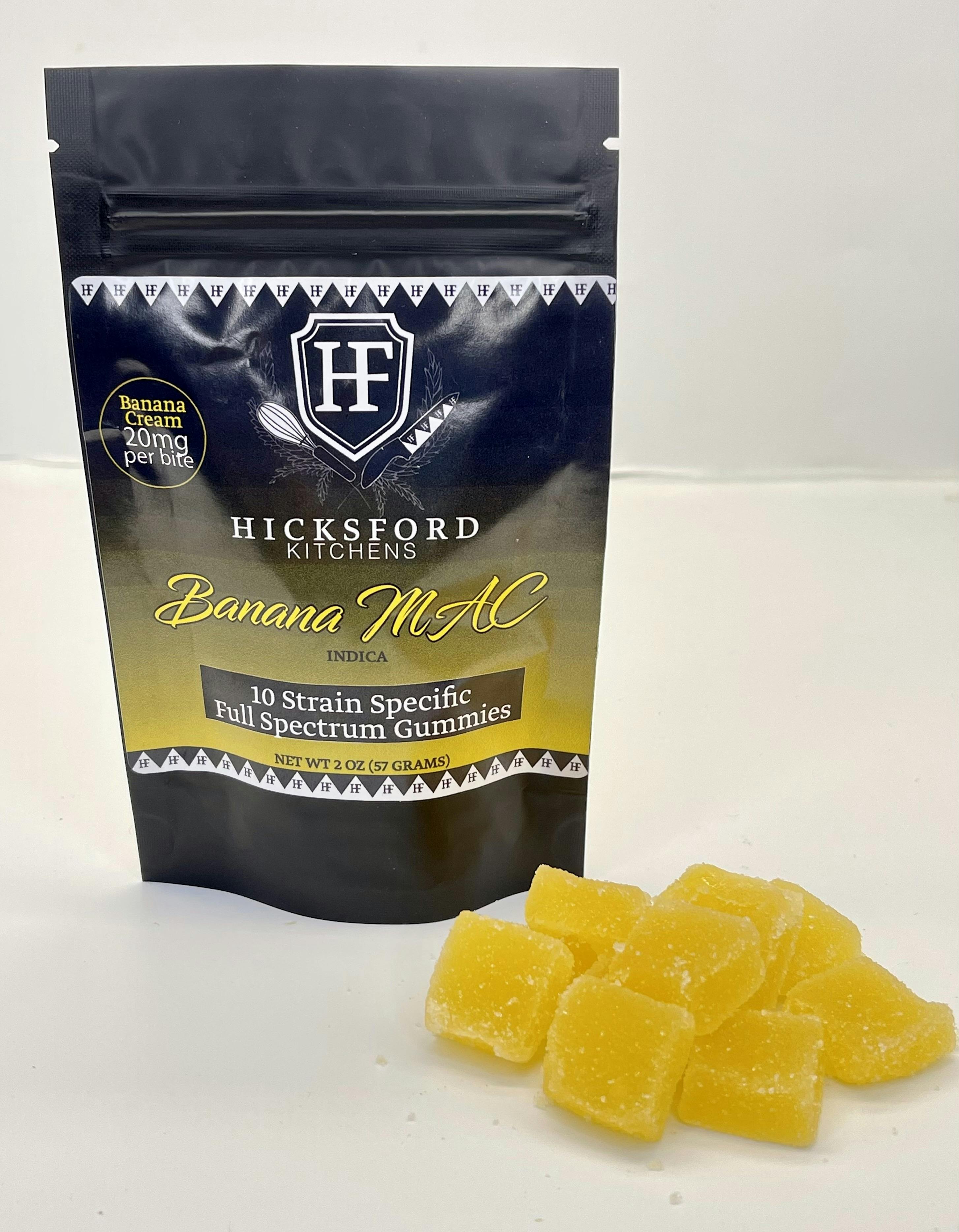 Banana Mac Full Spectrum Gummies (250mg)