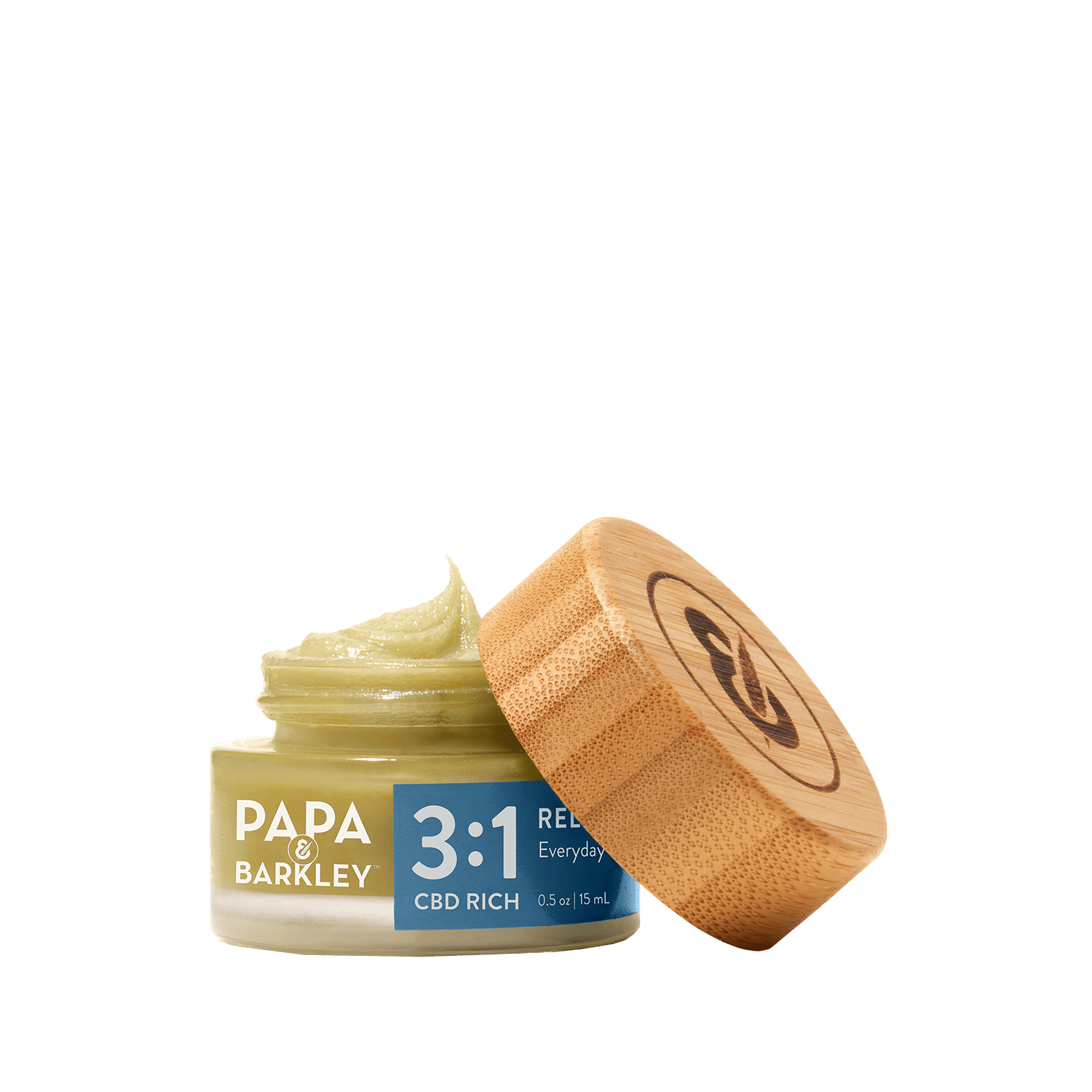 PAPA & BARKLEY - CBD TOPICAL - 15ML 3:1 CBD THC BALM RELEAF - 15ML