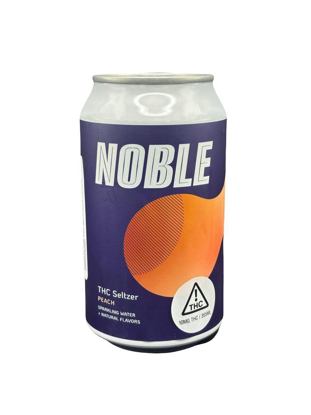 Noble Labs Peach Seltzer 10mg at Tortuga Cannabis Company