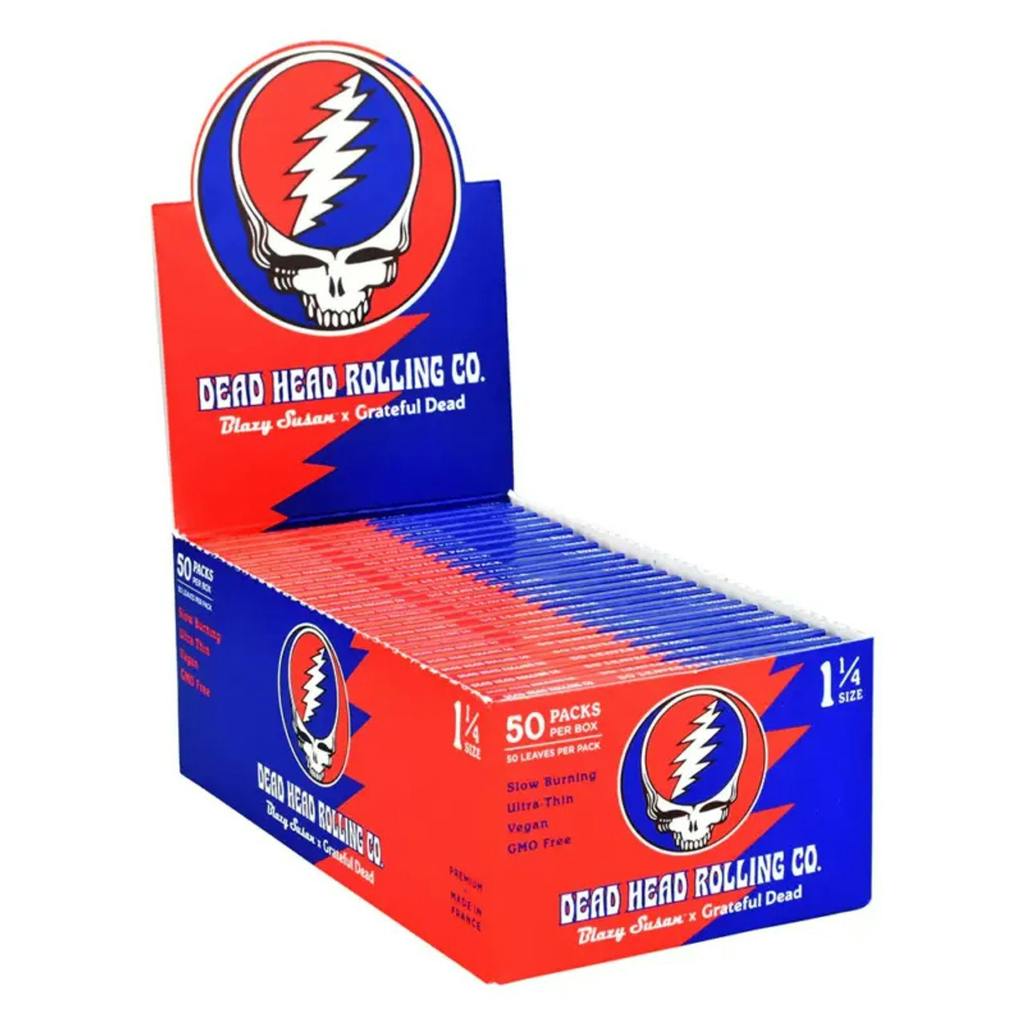 Blazy Susan Dead Head 1 1/4 Papers 1 1/4 at Tortuga Cannabis Company