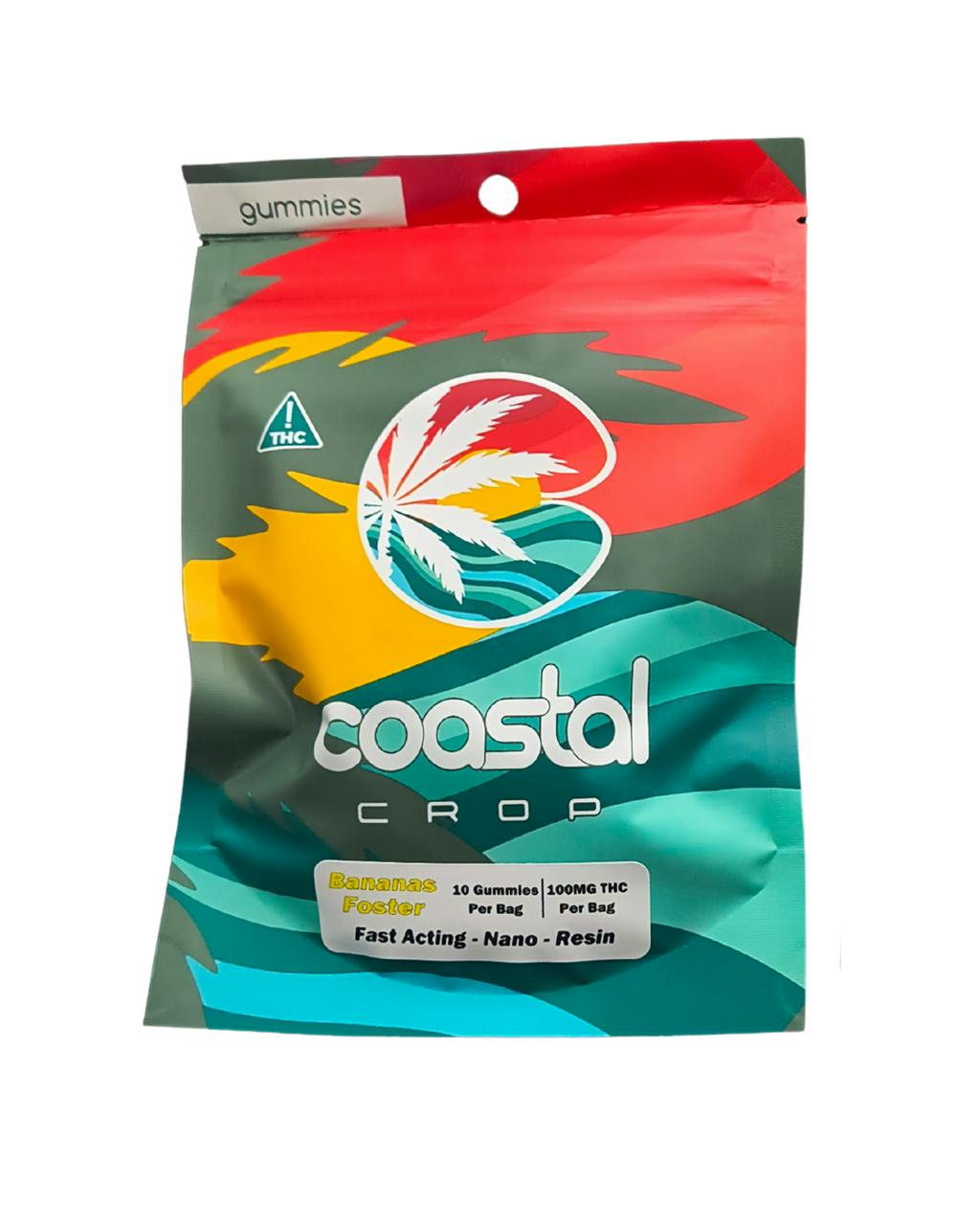 Coastal Crop Banana Fosters Gummies 100mg