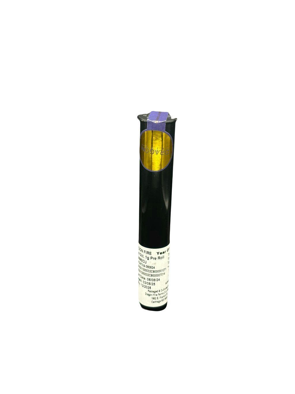 Dragon Fire Shiz Nit Pre-roll 1g, 2pk