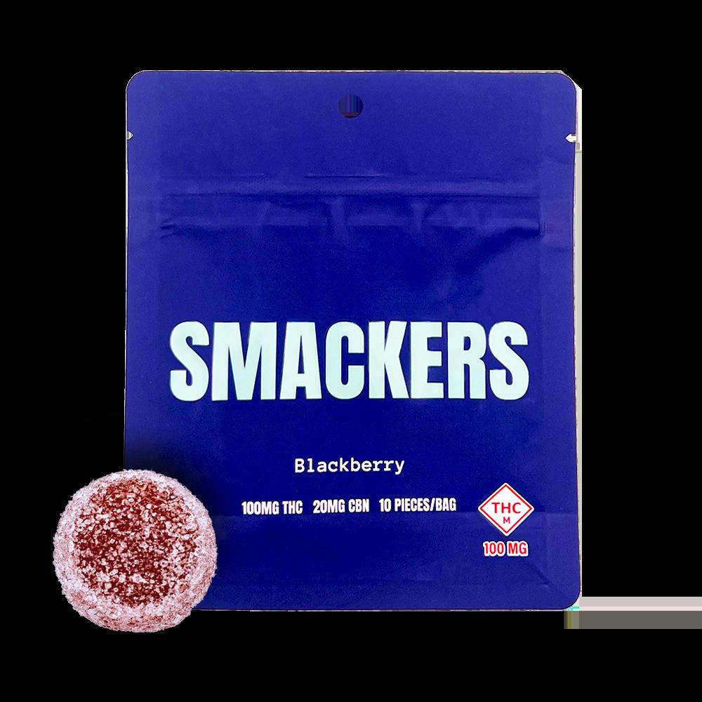 Smackers - Blackberry Nighttime 5:1 THC/CBN - 100mg - 10pk
