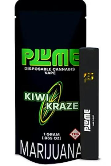 Plume - Kiwi Kraze - 1g - Disposable Distillate