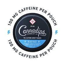 Cannadip - Blue Razz + Caffeine - 375mg - 15pk