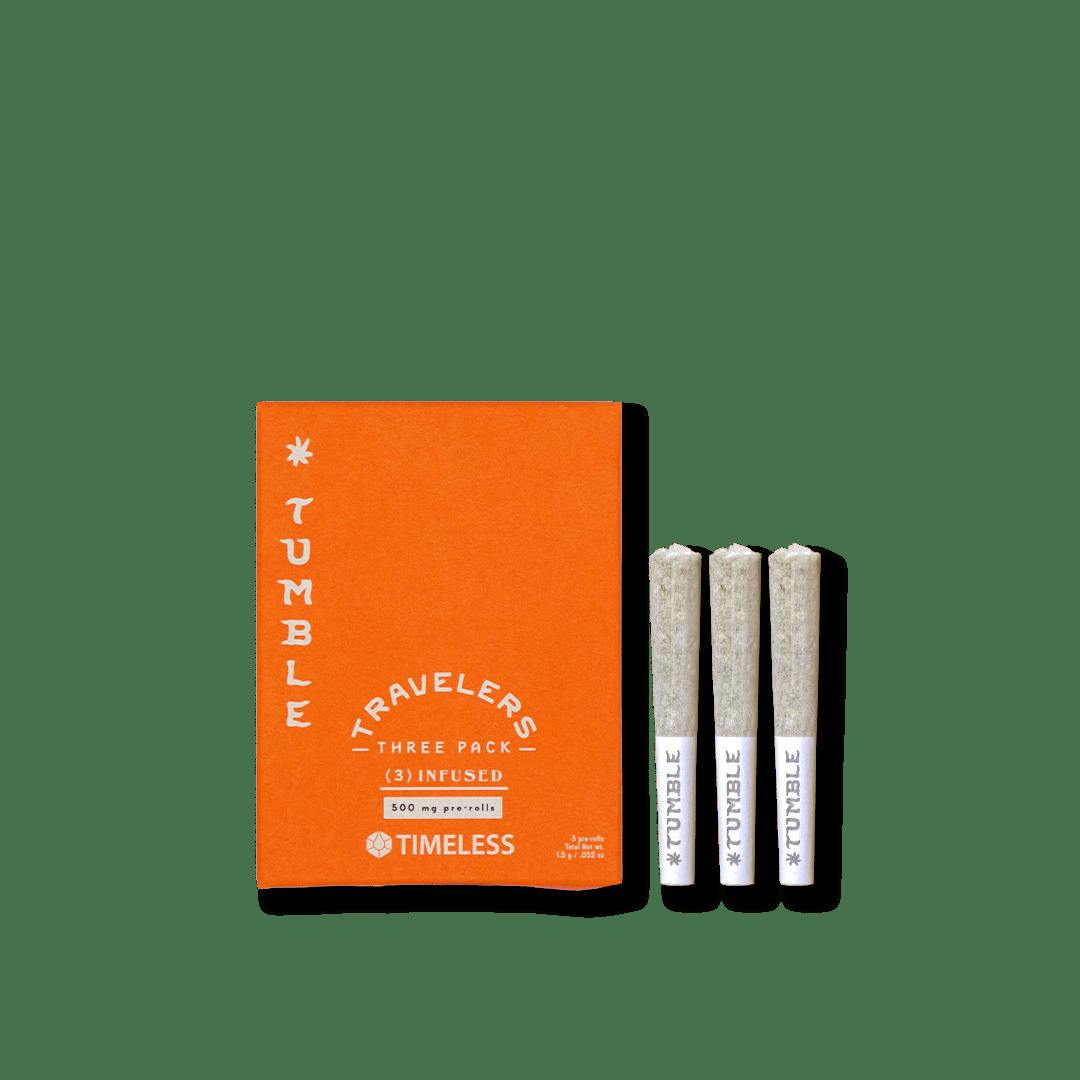 Tumble - Traveler Headband - .5g - 3pk - Infused Prerolls