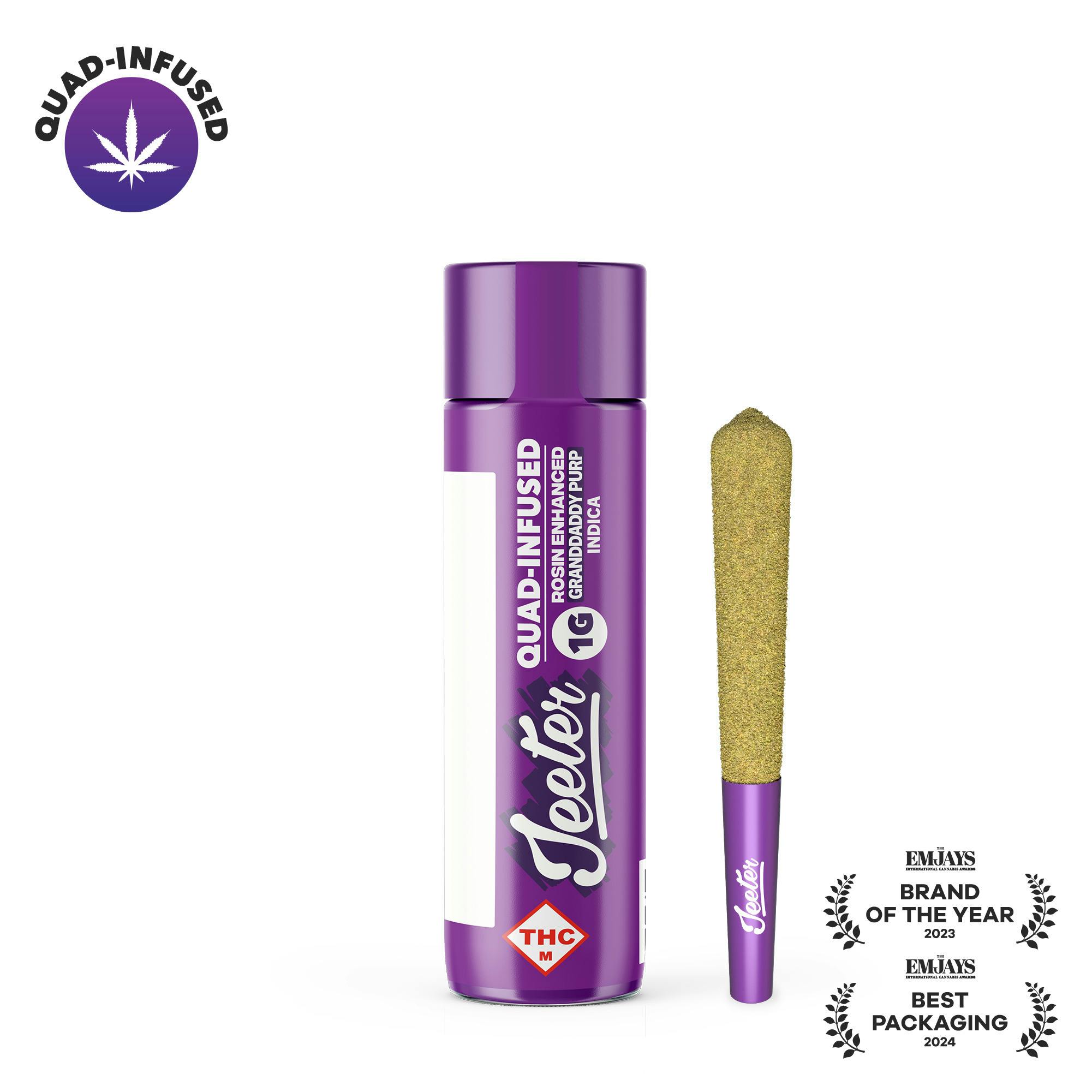 Jeeter - Granddaddy Purp - 1g - Infused Preroll