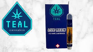 Teal - Blue Nerdz - 1g - 510 Live Resin Cart