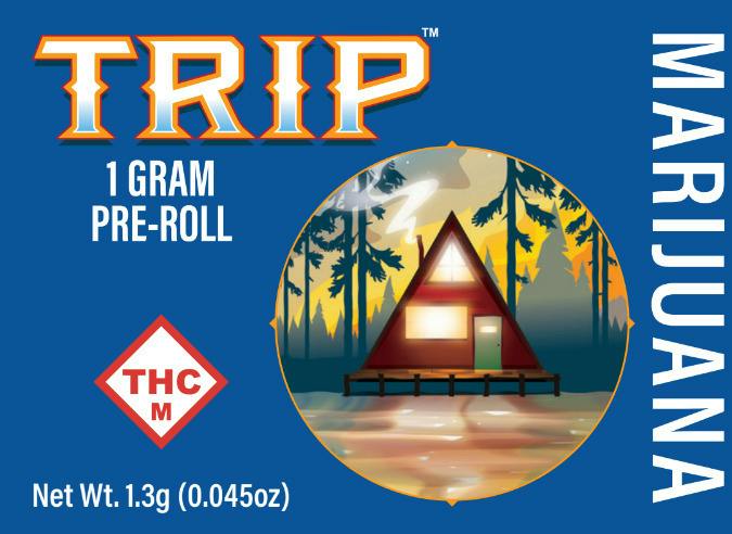 Trip - Green Flash - 0.5g - 2pk - Infused Preroll