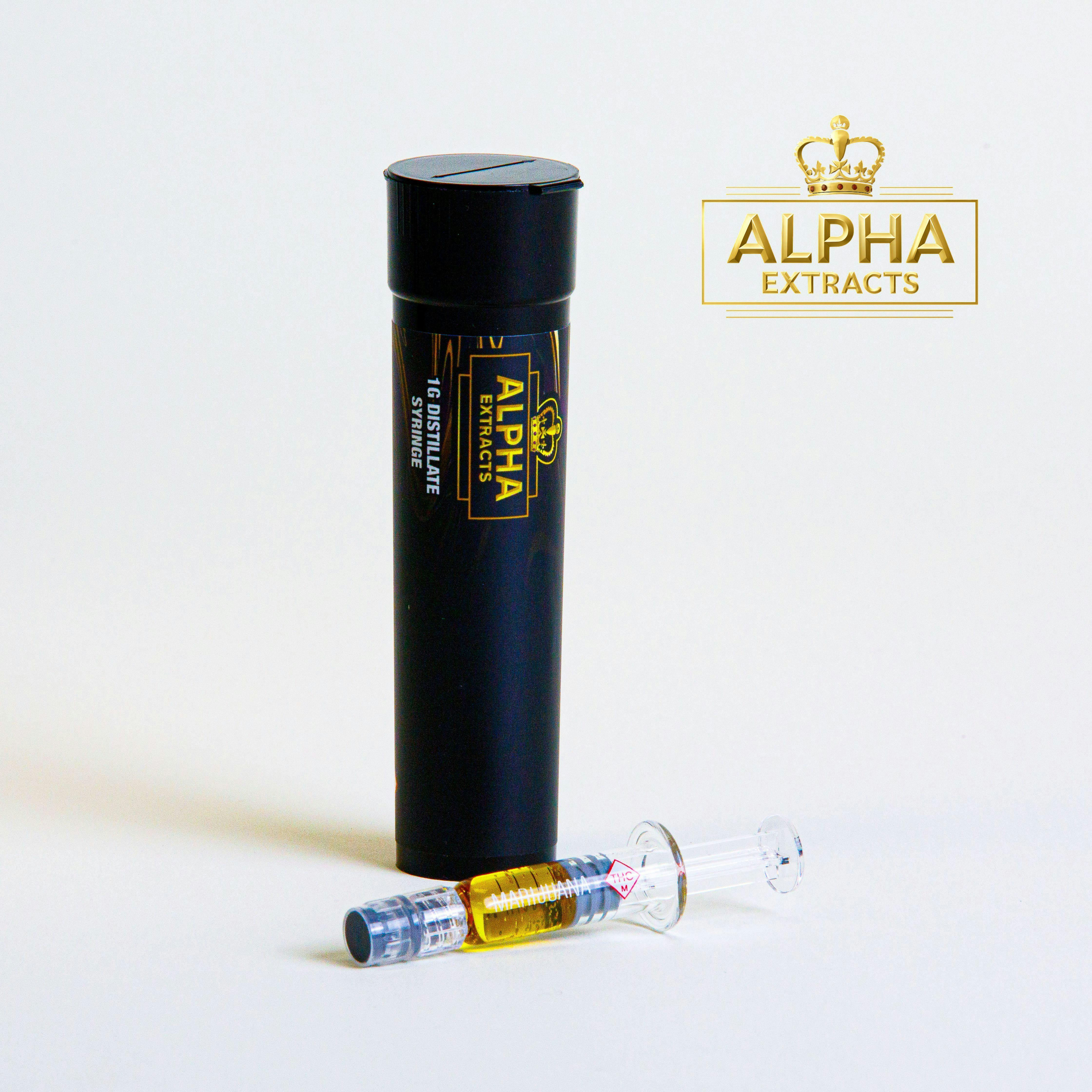 Alpha Extracts - Pink Runtz - 1g - Distillate Syringe