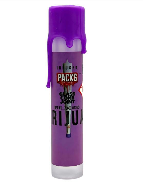 Packs - Glass Cone Joint - Orange Cookie Chem - 1.25g - Infused Preroll