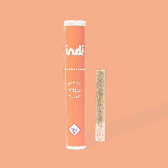 INDI - Peaches & Creme - 5g - 2pk - Infused Preroll