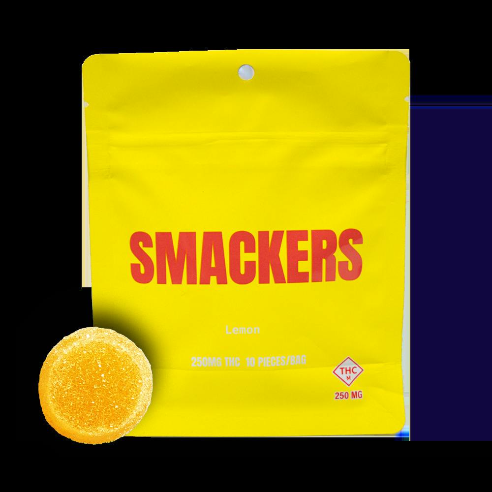 Smackers - Lemon - 250mg - 10pk - Gummies