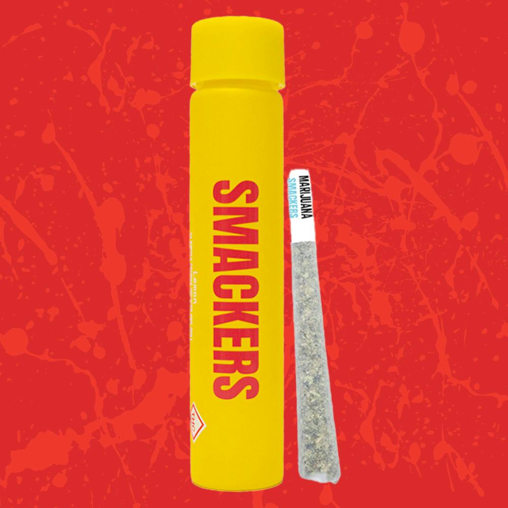 Smackers - Lemon - 1g - Infused Preroll