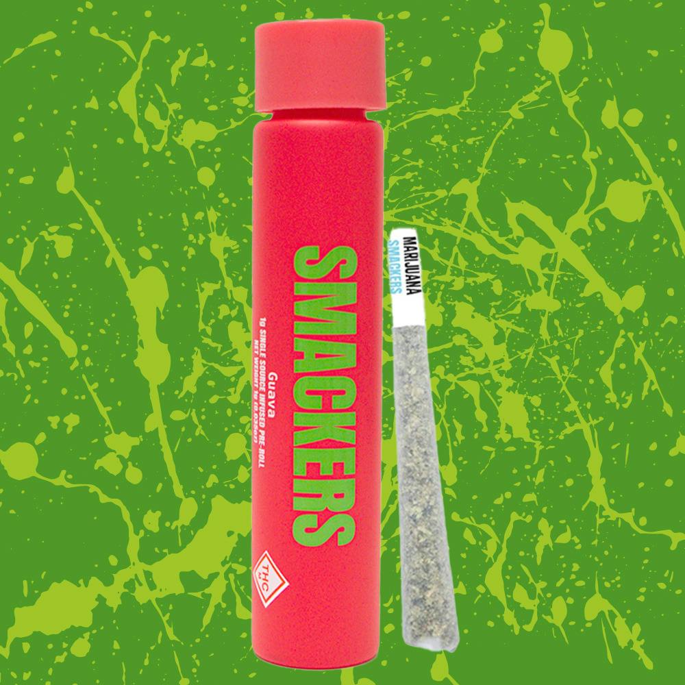 Smackers - Guava - 1g - Infused Preroll