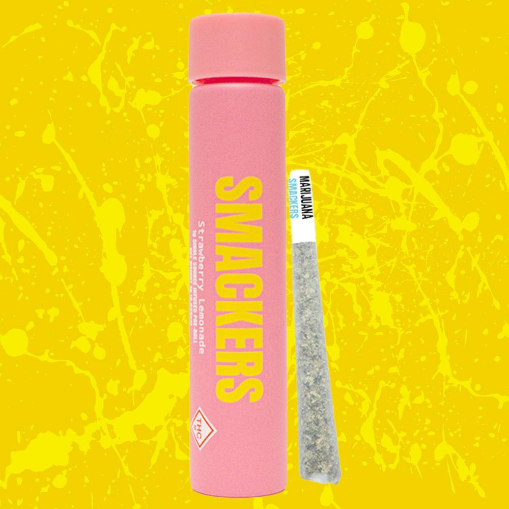 Smackers - Strawberry Lemonade - 1g - Infused Preroll