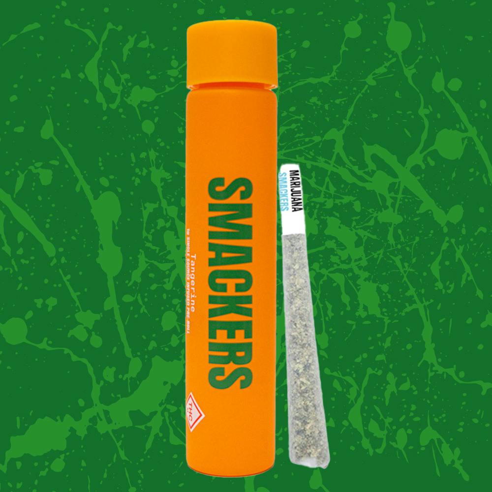 Smackers - Tangerine - 1g - Infused Preroll