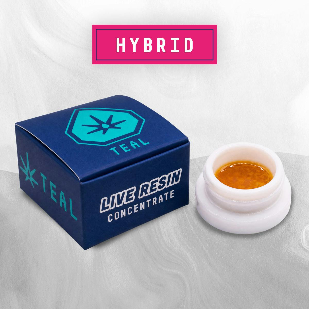 Teal - StrawNana x Pina Colada- 1g - Live Resin Sugar