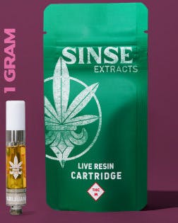 Sinse - Sour Diesel - 1g - Distillate 510 Cartridge