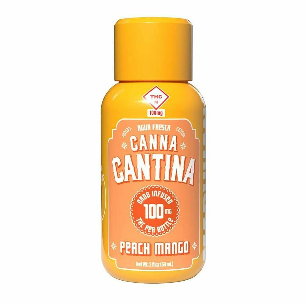 Canna Cantina - Peach Mango - 100mg - THC Shot