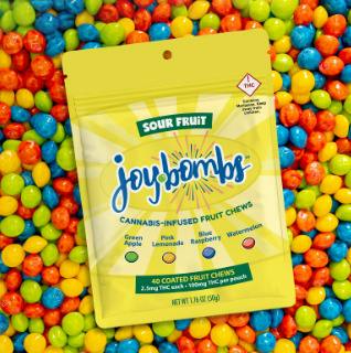 Joybombs Sour Fruit 100mg (H)