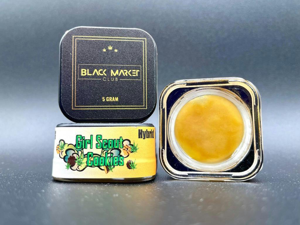 Black Market Club - 5g Concentrate - Girl Scout Cookies $35