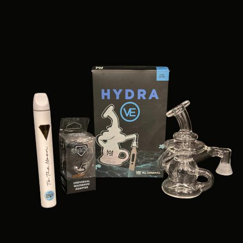 Hydra | Clear | Mini Cart Bong