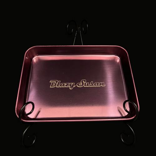 Purple Icons Metal Rolling Tray w/ Lid - Medium | Accessories