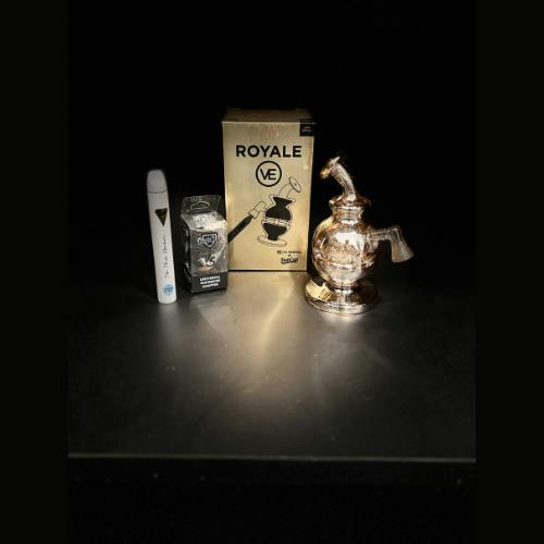 Hydra | Gold | Mini Cart Bong