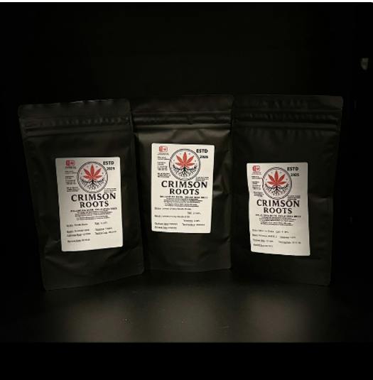 Crimson Roots | Divine Mintz | Sativa | 28g Shake