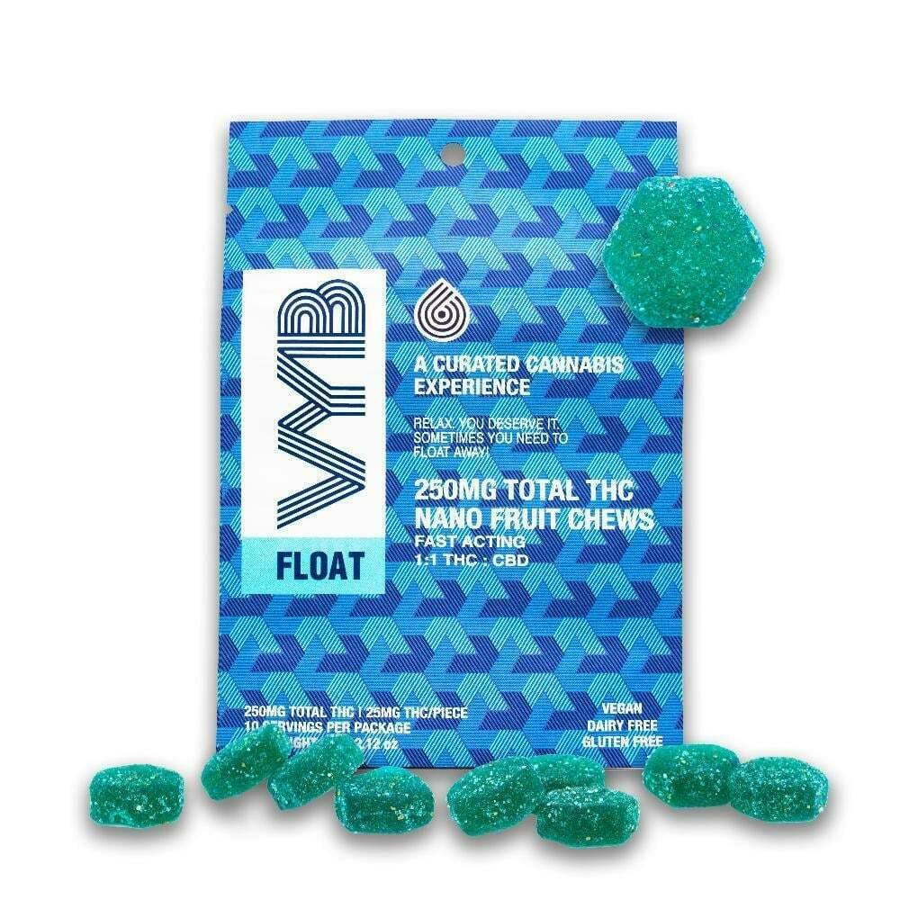 VYB | Kiwi Strawberry | Float | 250mg | 1:1 THC:CBD