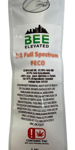 FECO (full-spectrum cannabis oil) - RSO/FECO 1g oral syringe
