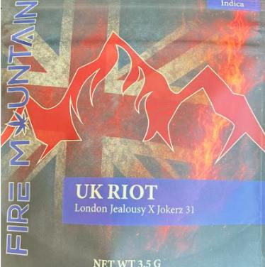 Fire Mountain | UK Riot | Indica | 1/8th
