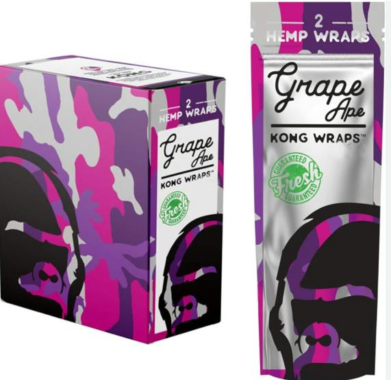 Kong | Hemp Wrap | Grape Ape