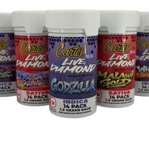 Cartel Oil Co | Fruit Smash | Sativa | 7 Pre-roll pack 8.4g