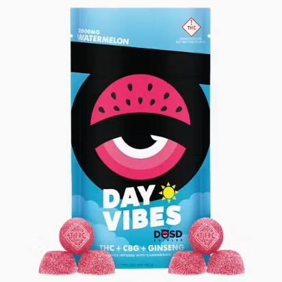 Dosd Day Vibes | Watermelon | Hybrid | 2000mg THC + CBG