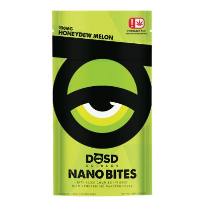 Nano Bites - Honeydew Melon 100mg, Sativa Enhanced