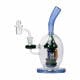 Human Grade | Blue | Mushroom Globe Rig & Carb Cap