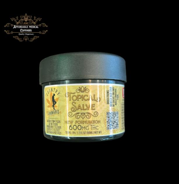 Country Cannabis | Topical Salve | 600mg