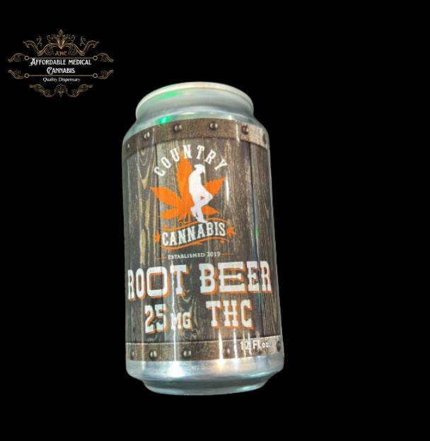 Country Cannabis | Root Beer | 25mg THC