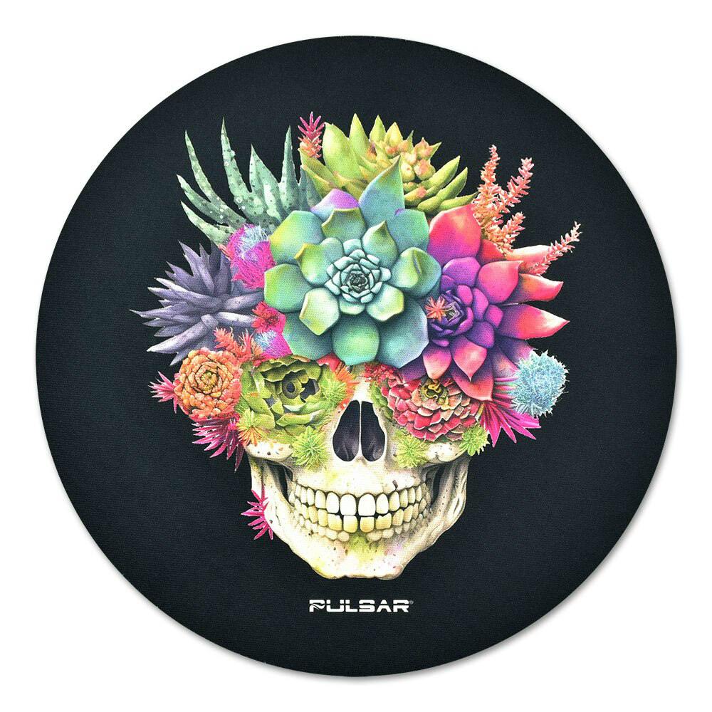 Pulsar DabPadz Fabric Top Dab Mat / Succulent Smile 8"