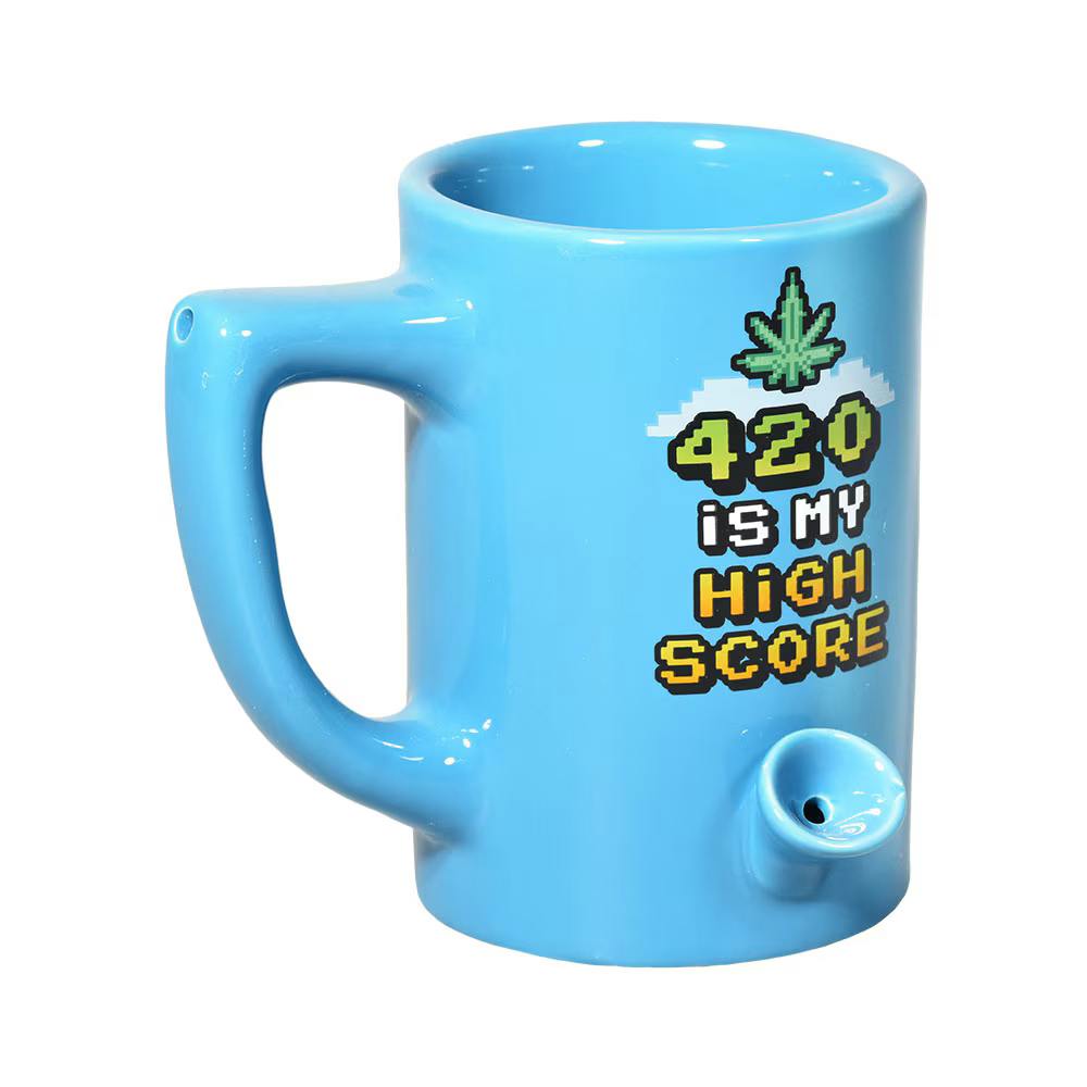 Wake & Bake High On Life Pipe Mug / 10oz