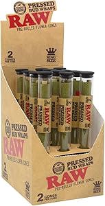 Pressed Bud Wrap Cones King Size / 2ct